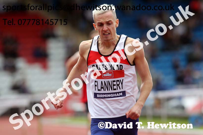 Mens 400 metres hurdles, British Championships, Birmingham. Photo: David T. Hewitson/Sports for All Pics